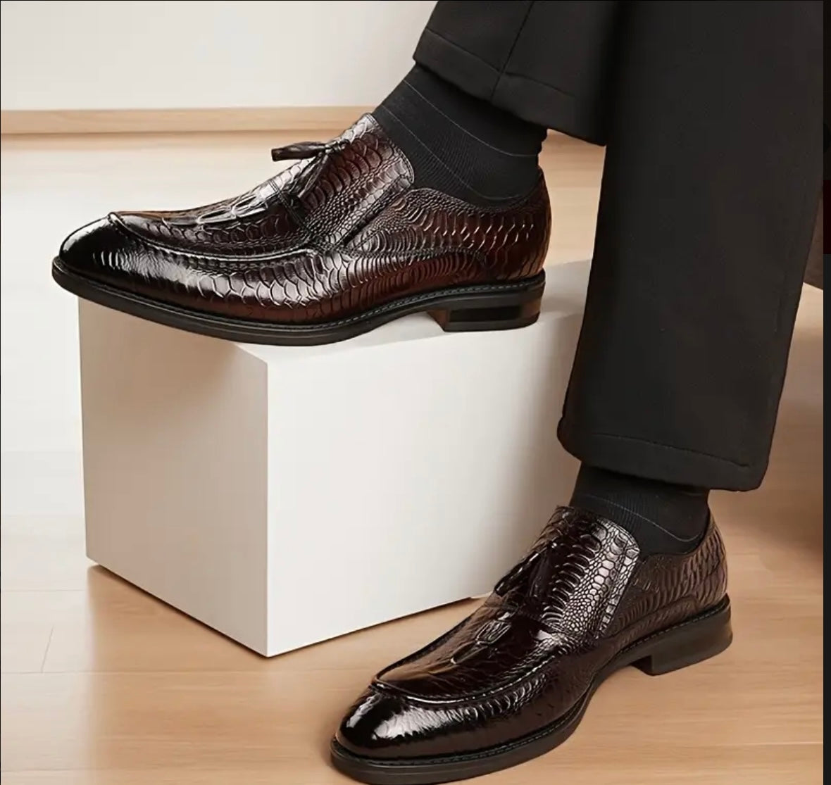 Styled Slip On Loafers